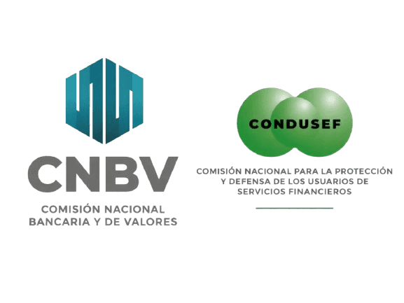 Logos oficiales CNBV y CONDUSEF - SuperPromise plataforma regulada